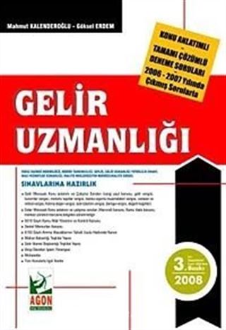 Gelir Uzmanlığı Sınavlarına Hazırlık