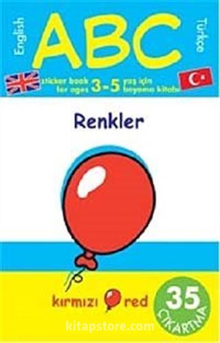 ABC Renkler (35 Çıkartma)