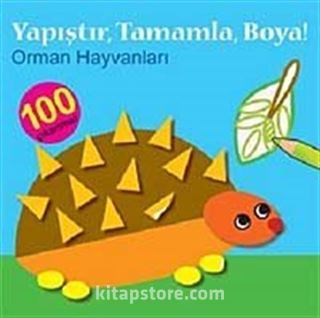 Orman Hayvanları / Yapıştır Tamamla Boya