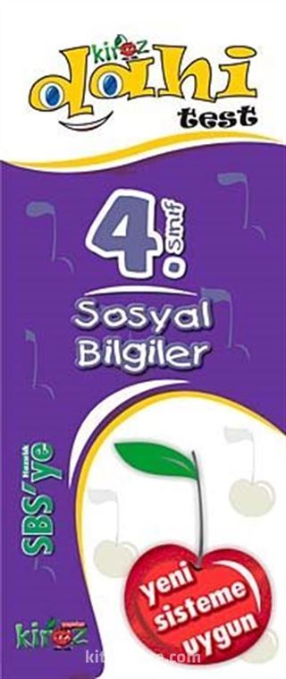 4. Sınıf Sosyal Bilgiler SBS'ye Hazırlık Dahi Test