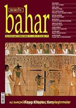 Berfin Bahar Aylık Kültür Sanat ve Edebiyat Dergisi Eylül 2008 / 127 Sayı