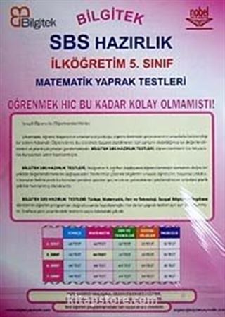 SBS Yaprak Test 5. Sınıf Matematik Test-1 (40 Test)