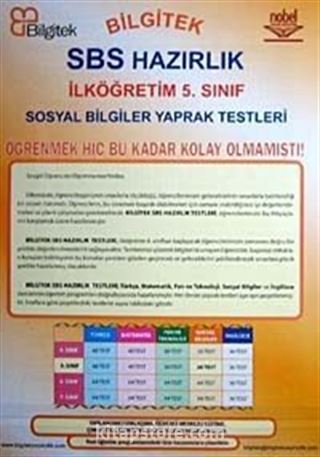 SBS Yaprak Test 5.Sınıf Sosyal Bilgiler/ Test-1 (20Test)