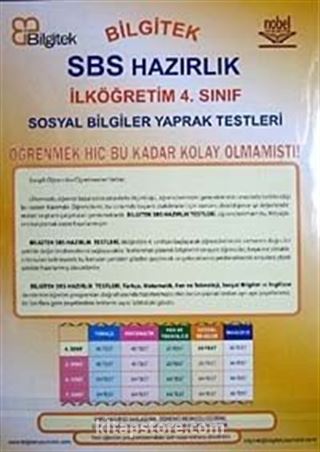 SBS Yaprak Test 4.Sınıf Sosyal Bilgiler/ Test-1 (20Test)