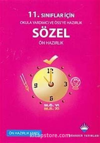 11. Sınıflar İçin Okula Yardımcı ve ÖSS'ye Hazırlık Sözel