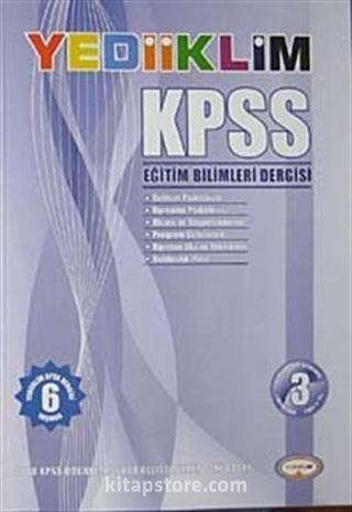 KPSS Eğitim Bilimleri Dergisi-3