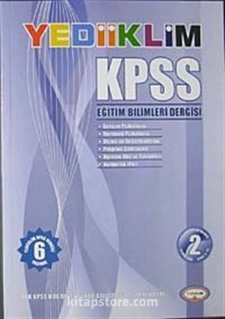 KPSS Eğitim Bilimleri Dergisi-2