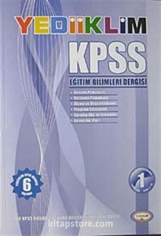 KPSS Eğitim Bilimleri Dergisi-1