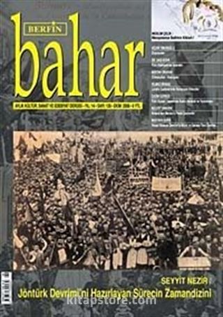 Berfin Bahar Aylık Kültür Sanat ve Edebiyat Dergisi Ekim 2008 / 128 Sayı