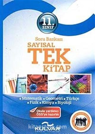 11. Sınıf Sayısal Tek Kitap Soru Bankası