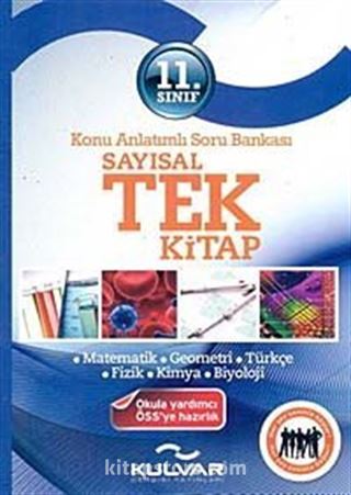 11. Sınıf Sayısal Tek Kitap Konu Anlatımlı Soru Bankası