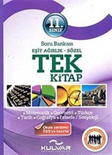 11. Sınıf Eşit Ağırlık-Sözel Tek Kitap Soru Bankası