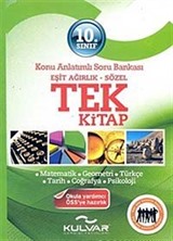 10. Sınıf Sayısal Tek Kitap Konu Anlatımlı Soru Bankası