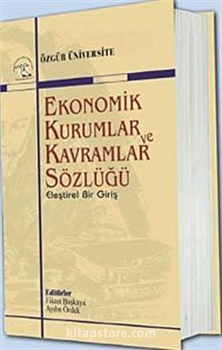 Ekonomik Kurumlar ve Kavramlar Sözlüğü