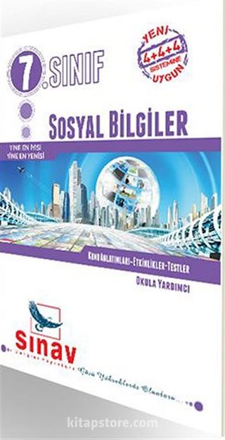 7. Sınıf SBS Sosyal Bilgiler Konu Anlatımlı-Etkinlikler-Testler