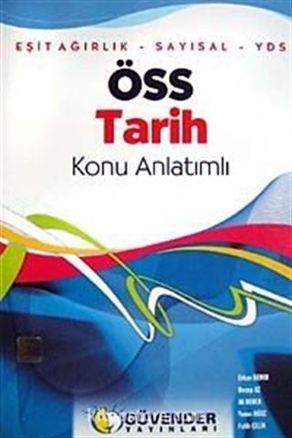 ÖSS Tarih Konu Anlatımlı / Eşit Ağırlık-Sayısal-Yds