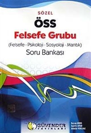 ÖSS Felsefe Grubu Soru Bankası Sözel