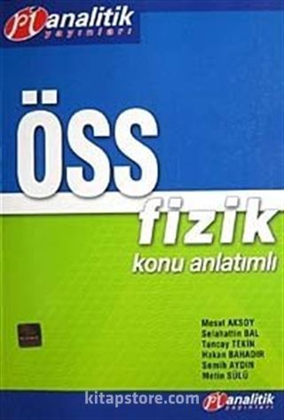 ÖSS Fizik Konu Anlatımlı