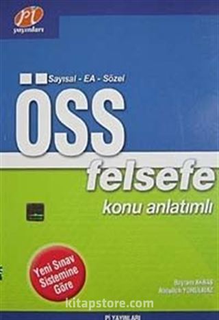 ÖSS Felsefe Konu Anlatımlı / Sayısal-EA-Sözel