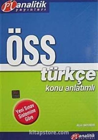 ÖSS Türkçe Konu Anlatımlı