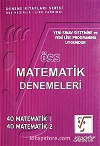 ÖSS Matematik Denemeleri