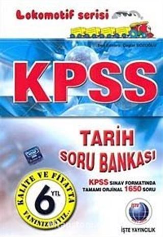 KPSS Lokomotif Serisi-2 / Tarih Soru Bankası