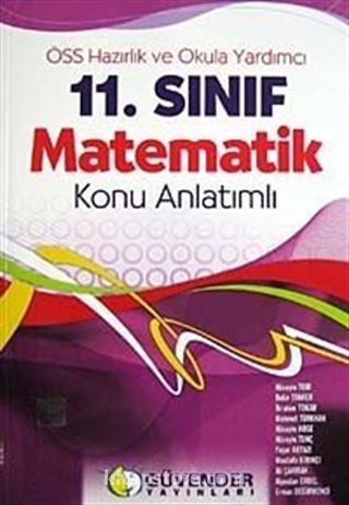 ÖSS Hazırlık Okula Yardımcı 11. Sınıf Matematik Konu Anlatımlı