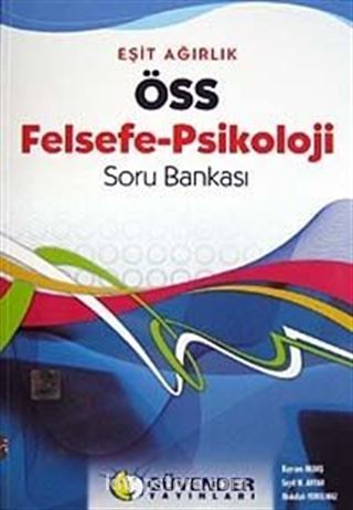 ÖSS Felsefe-Psikoloji Soru Bankası / Eşit Ağırlık