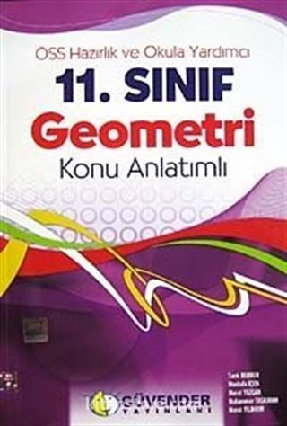 ÖSS Hazırlık Okula Yardımcı 11. Sınıf Geometri Konu Anlatımlı