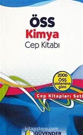 ÖSS Kimya Cep Kitabı