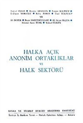 Halka Açık Anonim Ortaklıklar ve Halk Sektörü