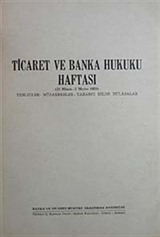 Ticaret ve Banka Hukuku Haftası