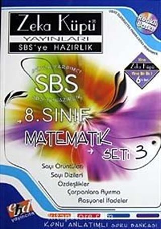 SBS'ye Hazırlık / 8. Sınıf Matematik Seti-3 Konu Anlatımlı-Soru Bankası