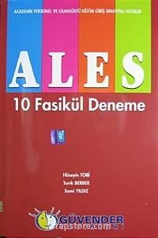 Ales 10 Fasikül Deneme