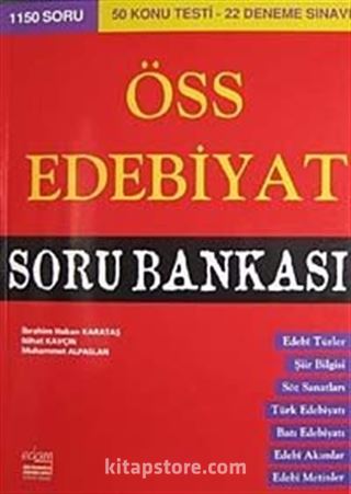 ÖSS Edebiyat Soru Bankası