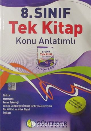 8. Sınıf Tek Kitap Konu Anlatımlı