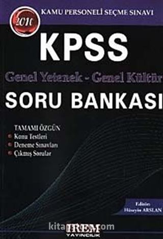 2011 KPSS Genel Yetenek-Genel Kültür Soru Bankası