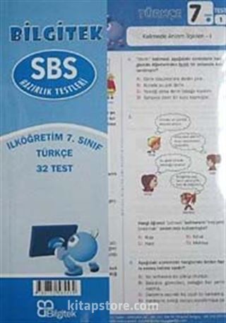 SBS Türkçe 7. Sınıf Çek Kopar (32 Yaprak Test)