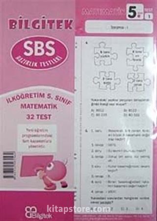 SBS Matematik 5. Sınıf Çek Kopar (32 Yaprak Test)