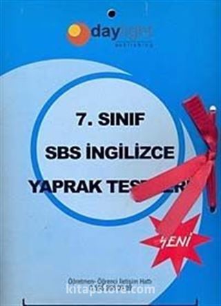 7. Sınıf SBS İngilizce Yaprak Testler