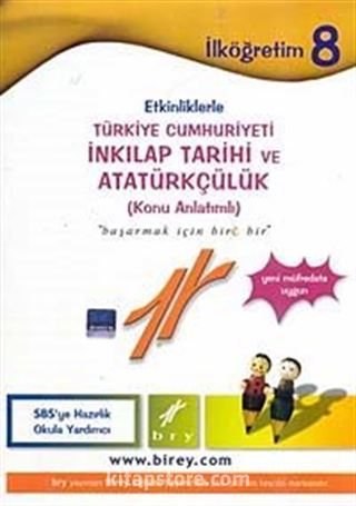 SBS 8. Sınıf Etkinliklerle T.C. İnkılap Tarihi ve Atatürkçülük (Konu Anlatımlı)