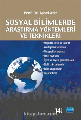 Sosyal Bilimlerde Araştırma Yöntemleri ve Teknikleri