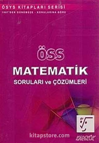 ÖSS Matematik Soruları ve Çözümleri