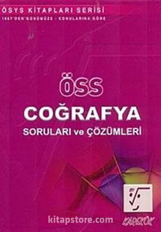 ÖSS Coğrafya Soruları ve Çözümleri