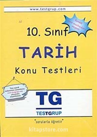 10. Sınıf Tarih Konu Testleri