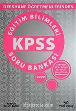 KPSS Eğitim Bilimleri Soru Bankası 2009