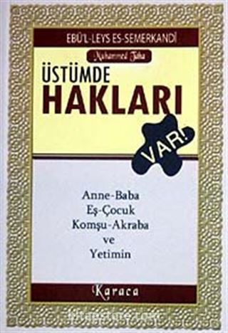 Üstümde Hakları Var! (Cep Boy)