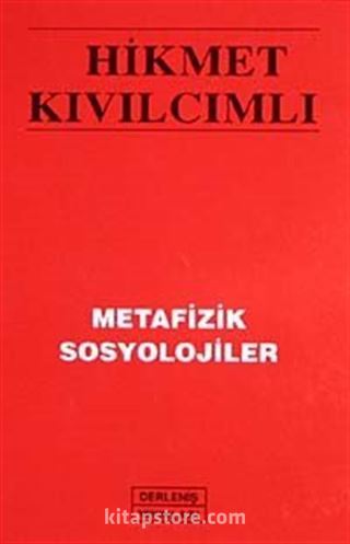 Metafizik Sosyolojiler