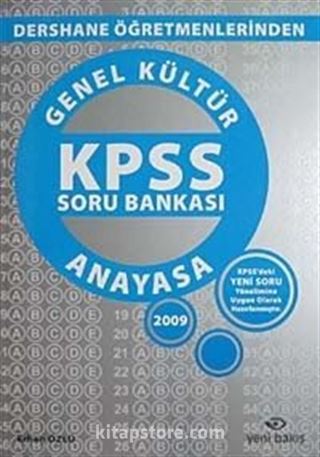 KPSS Anayasa Soru Bankası Genel Kültür