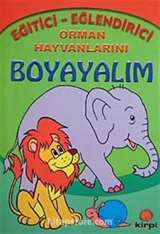 Orman Hayvanlarını Boyayalım